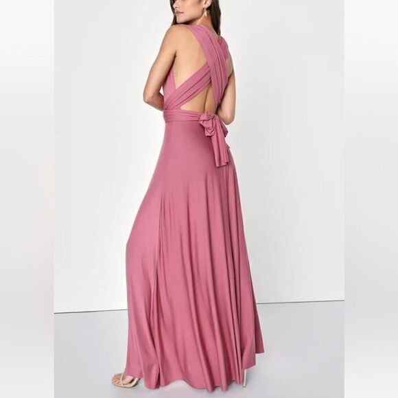 Lulus size small maternity dress gown - Picture 4 of 8